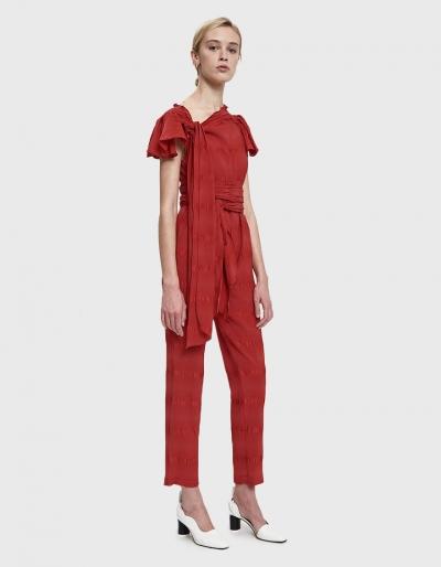 Rachel Comey Stance Tie Waist Jumpsuit