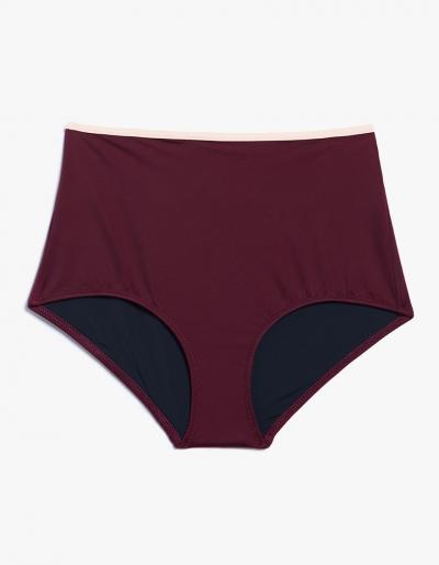 Solid & Striped The Brigitte Bottom In Bordeaux Nude