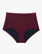 Solid & Striped The Brigitte Bottom In Bordeaux Nude