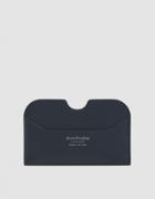 Acne Studios Elmas Card Holder In Dark Blue