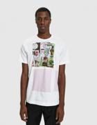 Comme Des Gar Ons Shirt S/s Printed T-shirt