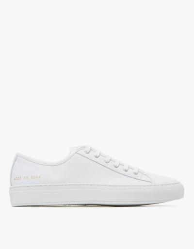 Woman By Common Projects Tournament Low In White Canvas
