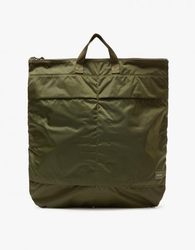 Porter-yoshida & Co. Flex 2way Helmet Bag In Olive