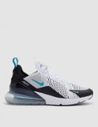 Nike Air Max 270 Shoe In Black/white Dusty Cactus