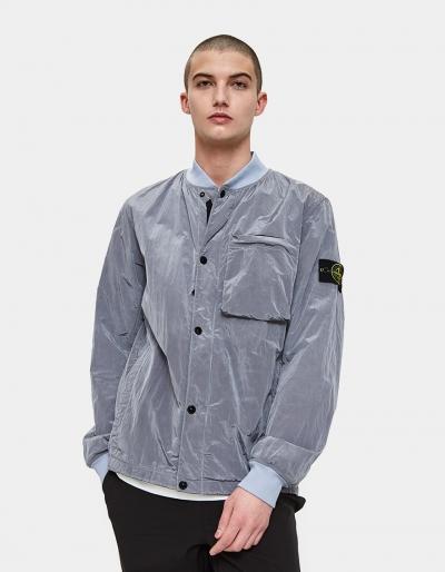 Stone Island Nylon Metal Bomber Jacket Capo Spalla Reversible