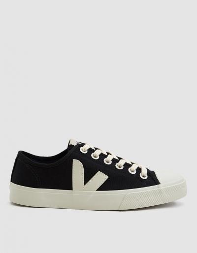 Veja Wata Canvas Sneaker In Black Pierre