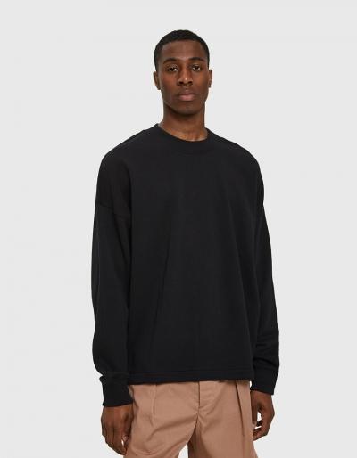 Lemaire Sweatshirt In Black