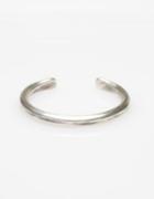 Cause And Effect Silver Bar Cuff