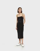 Colovos Bustier Dress In Black