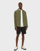 Mhl Mhl 3 Button Jacket In Khaki