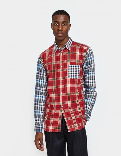 Comme Des Gar Ons Shirt Cotton Check X Cotton Tartan Check