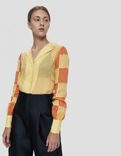 Maryam Nassir Zadeh Balance Checkered