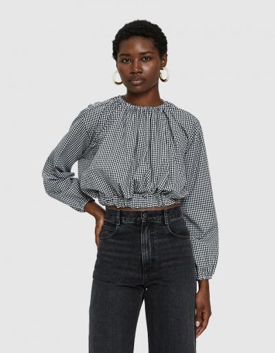Toit Volant Lafayette Gingham Top