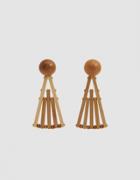 Cult Gaia Fan Drop Earrings