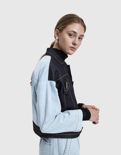 Marni Two-tone Denim Jacket