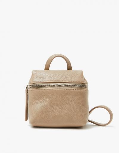 Kara Micro Satchel In Camel
