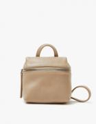 Kara Micro Satchel In Camel