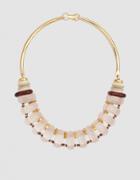 Lizzie Fortunato Modern Arc Necklace