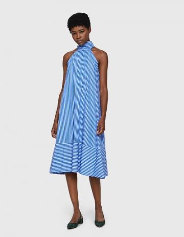 Fabiana Pigna Constance Dress In Azure