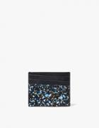Maison Margiela Card Holder Pollock Effect In Black