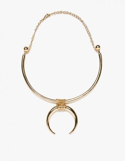Need Supply Co. Gold Tusk Necklace