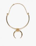 Need Supply Co. Gold Tusk Necklace