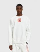 Adidas X Alexander Wang Aw Graphic Crew Sweatshirt In White