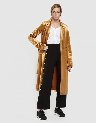 Stelen Oro Coat In Gold
