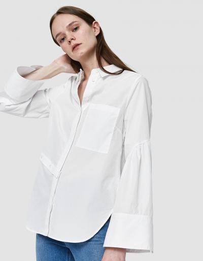 3.1 Phillip Lim Long Sleeve Button Down Top