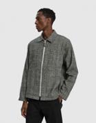 Tr S Bien Zip Wool Check Blouson