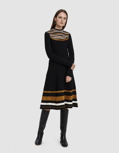 Proenza Schouler Long Sleeve Knit Dress