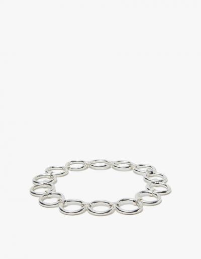 Saskia Diez Bold Silver Collier Necklace