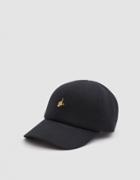 Larose Paris L Hand Logo Baseball Cap In Black