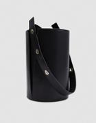 Danse Lente Lorna With Keyhole Strap In Black/pale Pink