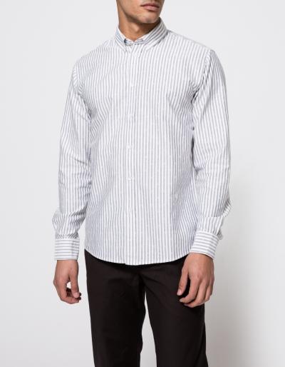 Soulland Goldsmith Striped Button Down