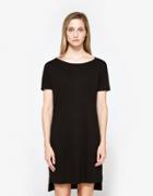 T By Alexander Wang Classic Boatneck Dress With Pocket