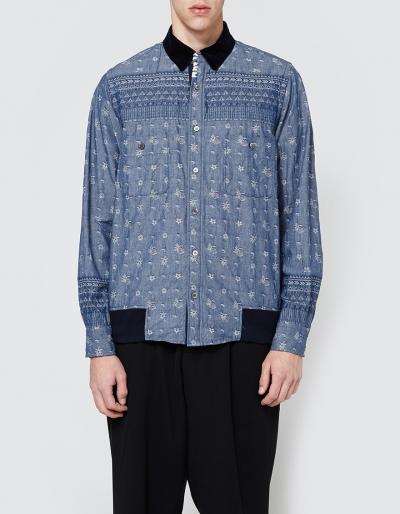 Sacai Jacquard Dungaree