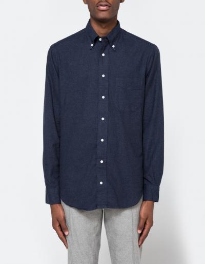Gitman Brothers Vintage 1-sided Check Flannel In Navy