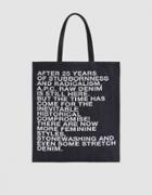 A.p.c. Gael Tote Bag In Indigo