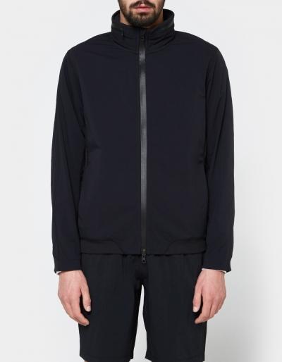 Reigning Champ Stow Away Hood Jacket - Stretch Nylon In Black