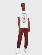 Wood Wood Robby Trousers In Dark Red