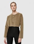 Live The Process Raw Crop Bomber In Camel