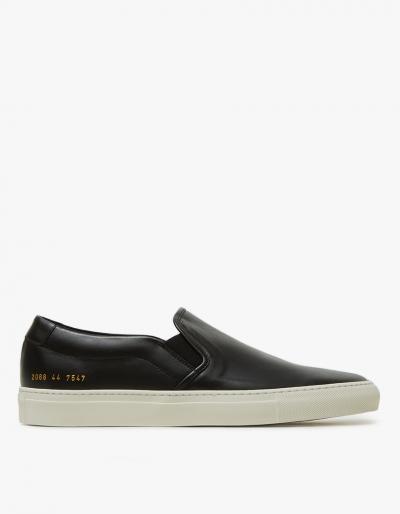 Common Projects Slip On Retro In Black