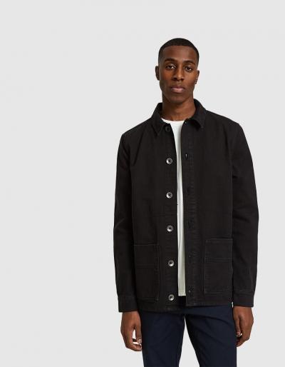 Native Youth Woodbine Shirt Jacket In Black