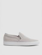 Common Projects Slip On Suede Sneaker In Grey