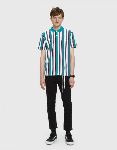 Obey Allen Ss Polo In Avocado