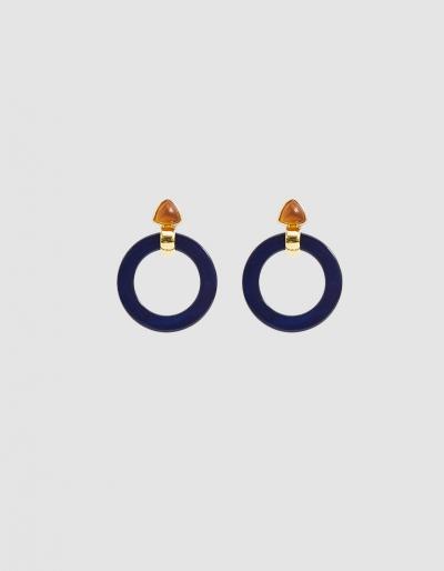 Lizzie Fortunato Acrylic Hoop Earrings