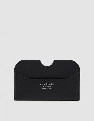 Acne Studios Elmas Card Holder In Black