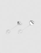 Faris Sina Sway Silver Earrings