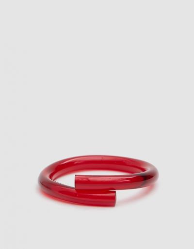 Corey Moranis Rod Bracelet B In Ruby Red